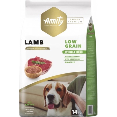 Amity super premium LG dog Adult lamb 14 kg