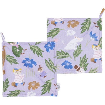 Arabia Finland Кухненски ръкавици без палец Arabia Finland Muminki лилави 2 бр (1072657)