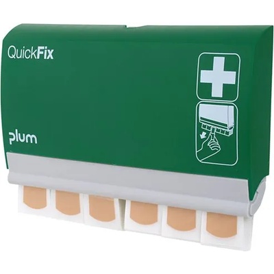 Plum Дозатор за гипс за рани "Quick Fix", 90 броя, водоустойчив, PLUM 5501/GANPL5501 (5501/GANPL5501)