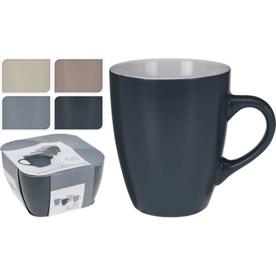 EXCELLENT HOUSEWARE Hrnček keramika súprava 4 x 340 ml