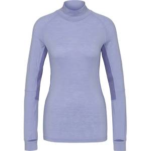 Stoic Дамско мериносово термобельо Stoic Women's MerinoMesh150 SadjemSt. Mock Neck Merino base layer - Blue Bell Purple/Nightshade Purple (115-2784-0215)