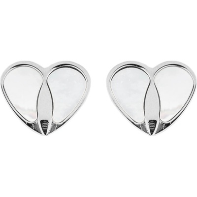 Franco Bene Srdíčkové náušnice stříbrné 1364