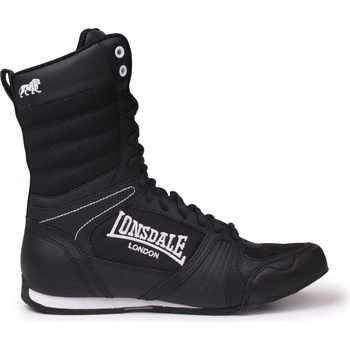 Lonsdale Contender Junior Boxing Boots Black/White