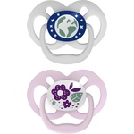 Dr. Brown's Светещи залъгалки Dr. Brown's Advantage - 6-18 м, 2 броя, розови (72239319017) - baby