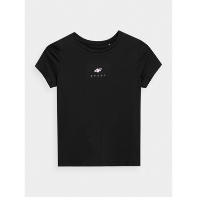 4F dětské tričko 4FJSS23TFTSF157 deep black
