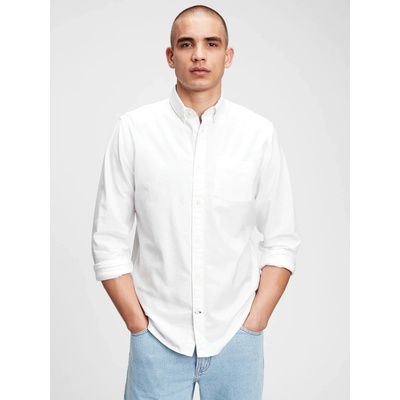 Gap košeľa Oxford standard fit biela