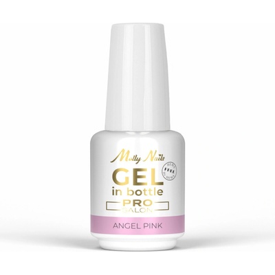 GNBLAB Molly Nails Pro Salon stavebný gél vo fľaštičke angel pink 15g