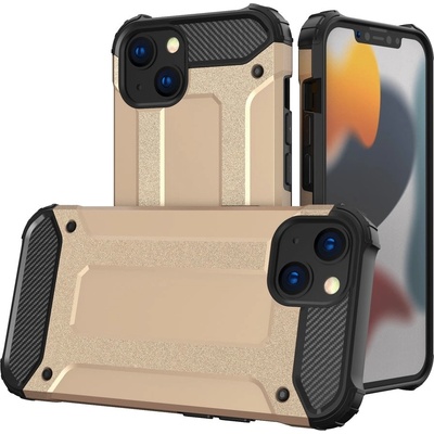 HQWear Калъф Hybrid Armor, за iPhone 13, златист (9145576212431)