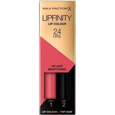 MAX Factor Lipfinity 24HRS Lip Colour дълготрайно червило с балсам 4.2 гр нюанс 146 Just Bewitching