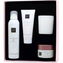 Rituals The Ritual Of Sakura sprchová pena 200 ml + telový peeling 125 g + telový krém 100 ml + Sviečka 140 g