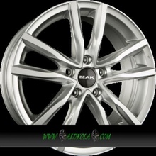 MAK Milano 6x16 5x100 ET50 silver