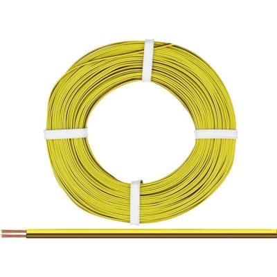 Donau Elektronik 250-38-25 lanko/ licna 2 x 0.50 mm² žlutá hnědá 25 m