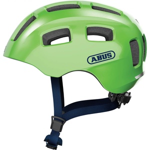 ABUS Детска каска за велосипед Abus Kid's Youn-I 2.0 Bike helmet - Sparkling Green - размер M 52-57 cm (851-1076-0312)