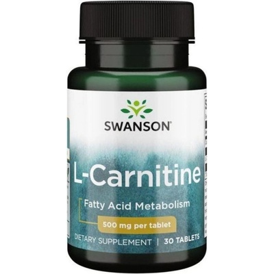 Swanson L-Carnitin 500 mg 30 tablet