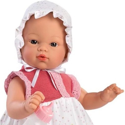 Asi dolls Asi - Кукла-бебе Коке, с дълга рокля и биберон 0405760