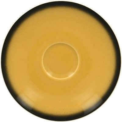 RAK Porcelain RAK Podšálek kulatý 15 cm, žlutá RAK-LECLSA15NY