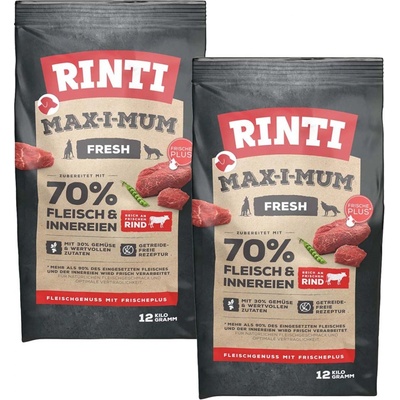 Rinti Max-i-mum Hovězí 2 x 12 kg