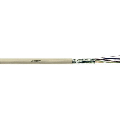 Lapp 1591503/1000 telefónny J-Y(ST)Y 4 x 2 x 0.8 mm sivá 1000 m