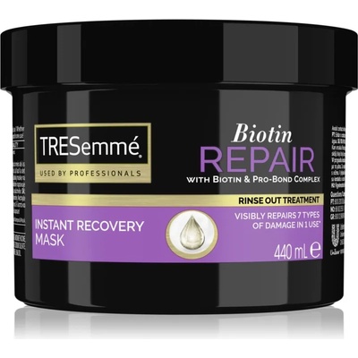 TRESemmé Biotin + Repair 7 регенерираща маска За коса 440ml