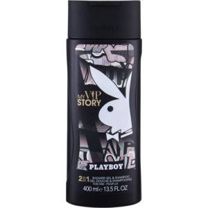 Playboy vip story Душ гел 2в1 за мъже, 400мл