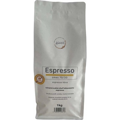 KÁVOHOLIK Espresso zrnková 1 kg