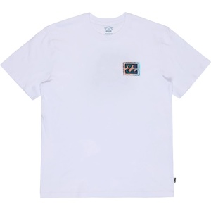 Billabong Мъжка тениска Billabong Crayon Wave S/S T-shirt - White (217-0065-0312)
