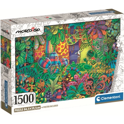 Clementoni Пъзел Clementoni от 1500 части - Художникът (31737)