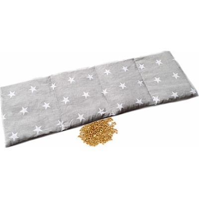 ELIKS Bedrový nahrievací vankúšik s pšenicou hviezdy 50 x 16 cm