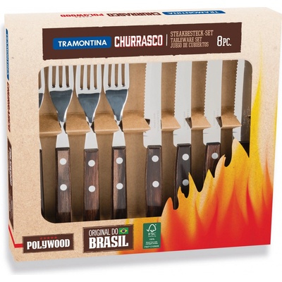Tramontina Příbor steakový 8 ks