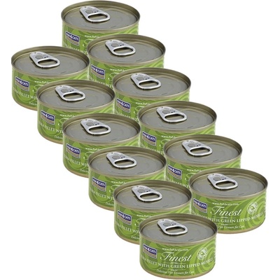 Fish4Dogs Fish4cats Най-добра риба тон и зелена мида 12 x 70 г