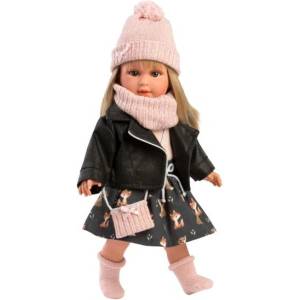 Llorens 54040 CARLA - реалистична кукла с меко текстилно тяло - 40 см (4-54040)