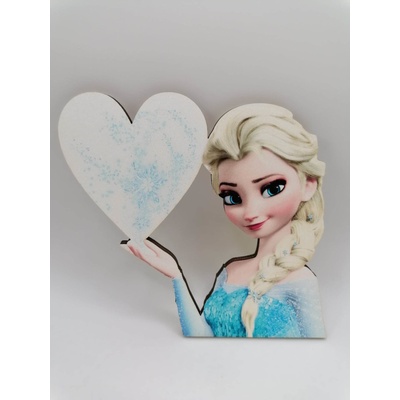Loranc Магнит за торта Елза със сърце
