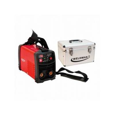 Welding machine inverter weldman arc-160 mini synergy/suitcase