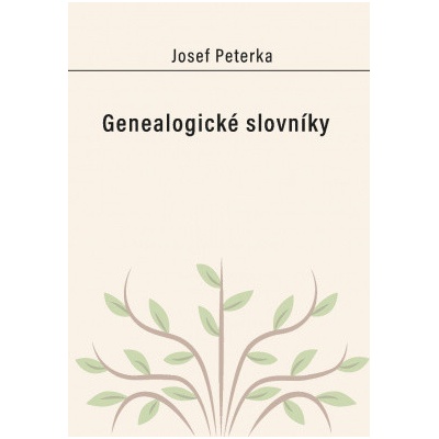 Genealogické slovníky