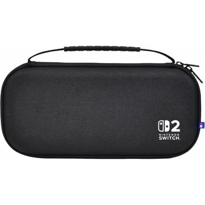 HORI Slim Tough Pouch, Nintendo Switch 2, официален, черен, калъф за конзола (NSX-018E)