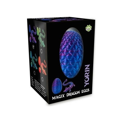 Drachenei "MagiX Dragon Egg YORIN", lila, Drachen 22,5 cm & Ei 8 cm