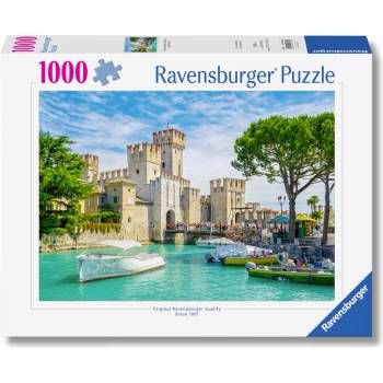Ravensburger Пъзел Ravensburger от 1000 части - Езерото Гарда (12001789)