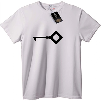 NOONEBRAND Тениска Символ Ключ - S, White