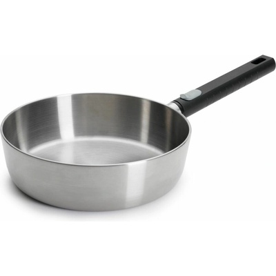 Woll Nerezová soté panvica Logic Steel s odnímateľnou rukoväťou, Ø 24 cm 1724LCS