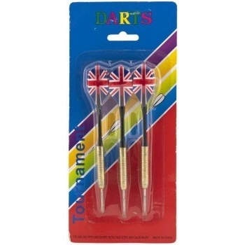 Hádzací šípky s kovovým hrotom 15cm kov / plast