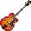 Ibanez AF115-AWB Aged Whiskey Burst Джаз китара