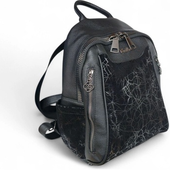 Черна дамска раница - Filisa