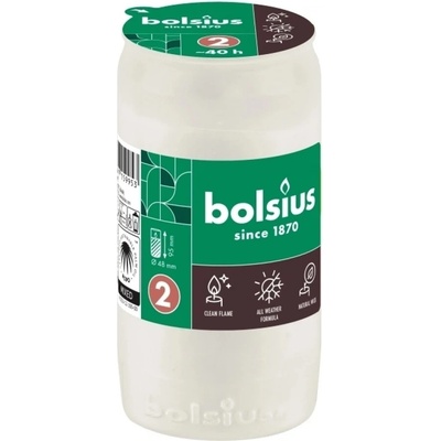 Hřbitovní svíčka náplň olejová 40 hod (výška 95 mm, šířka 48 mm)