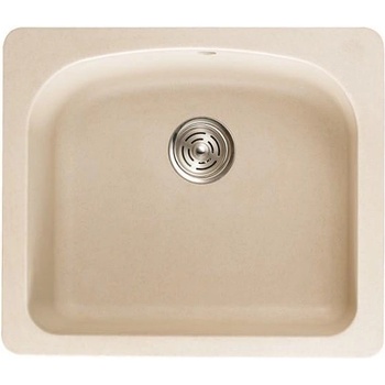 Inter Ceramic Кухненска мивка ICSG 8302 SAND, гранит, едно корито, със сифон, 60x52см (8302)