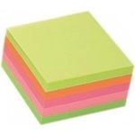 d.rect Self-adhesive block 75x75mm neon D. RECT