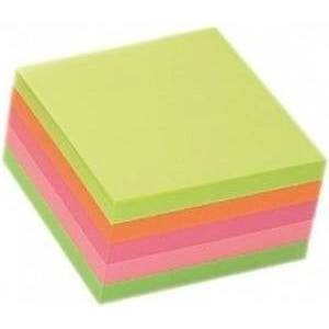 d.rect Self-adhesive block 75x75mm neon D. RECT