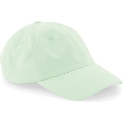 Beechfield B 653 nízkoprofilová 6 panelová COT530653u1999-pastel mint Mátová pastelová