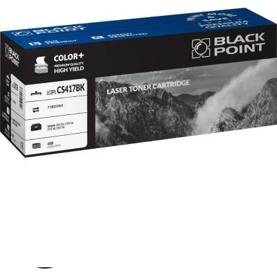 Compatible Тонер Black Point LCBPLCS417BK, черен, за Lexmark CS417dn/CX417de (BLLOPCS417BKBW)