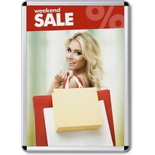 Jansen Display Klaprám A1, oblý roh