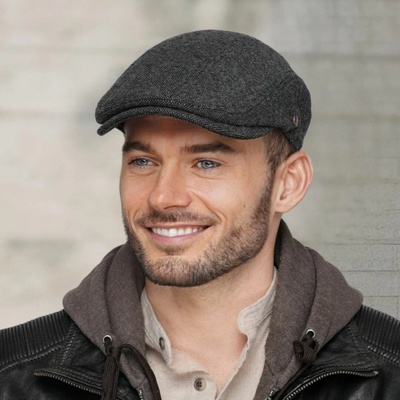 Krumlovanka Zimní bekovka Ba-31685480 antracitový melande tweed